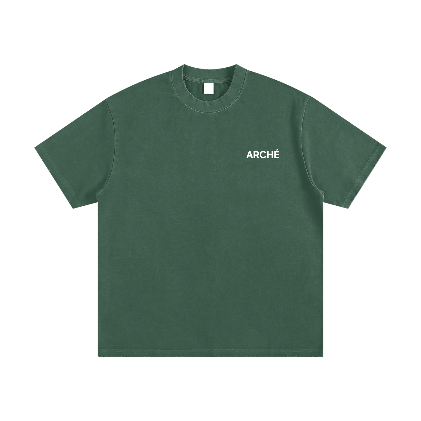 Heavyweight Vintage Washed Frayed T-Shirt