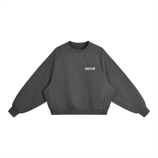 Essential Heavyweight Dolman Sleeve Boxy Sweatshirt