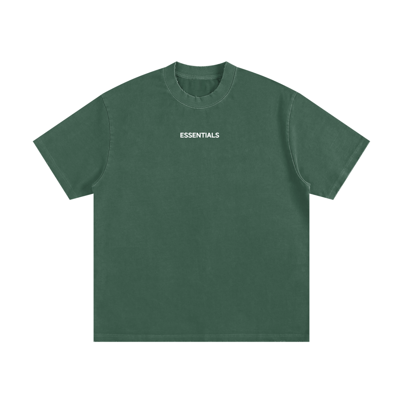 Heavyweight Vintage Washed Frayed T-Shirt